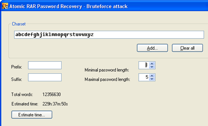 Brute force attack